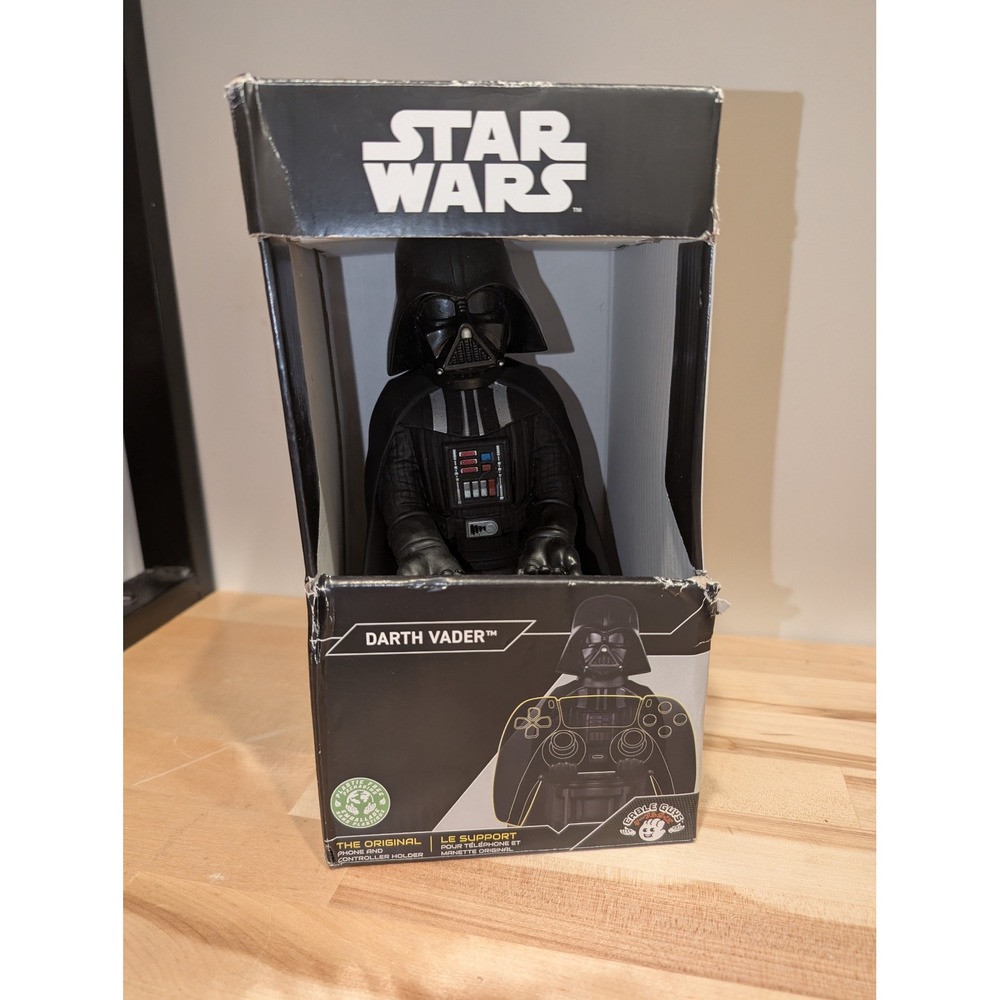 Star Wars‎ Darth Vader Phone and Controller Holder Cable Guys EXG New A4